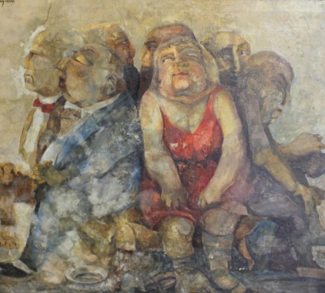 AGUIRRE. Large 1965 O/C ''Una Entra
