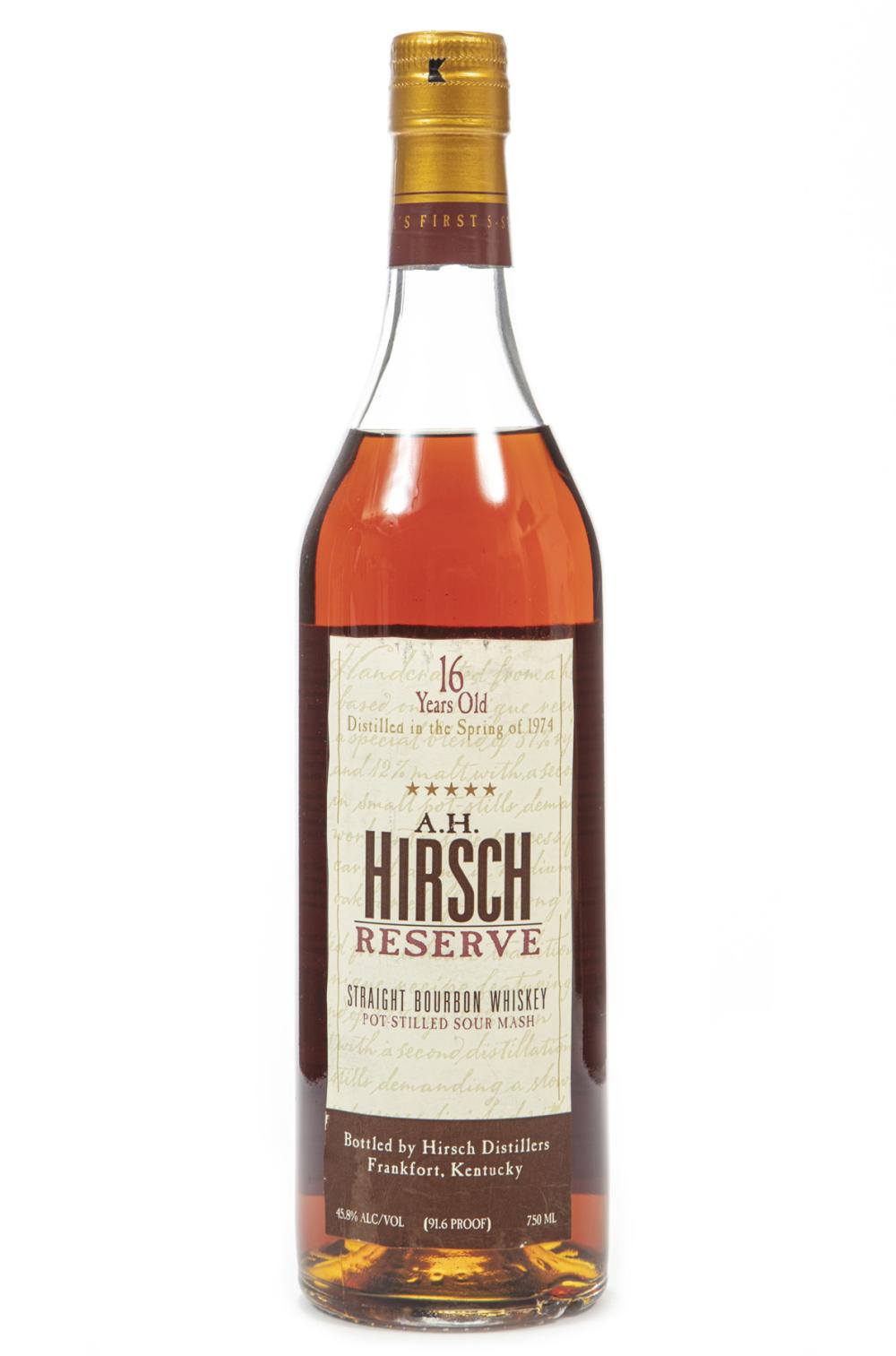 A.H. HIRSCH RESERVE 16-YEAR-OLD