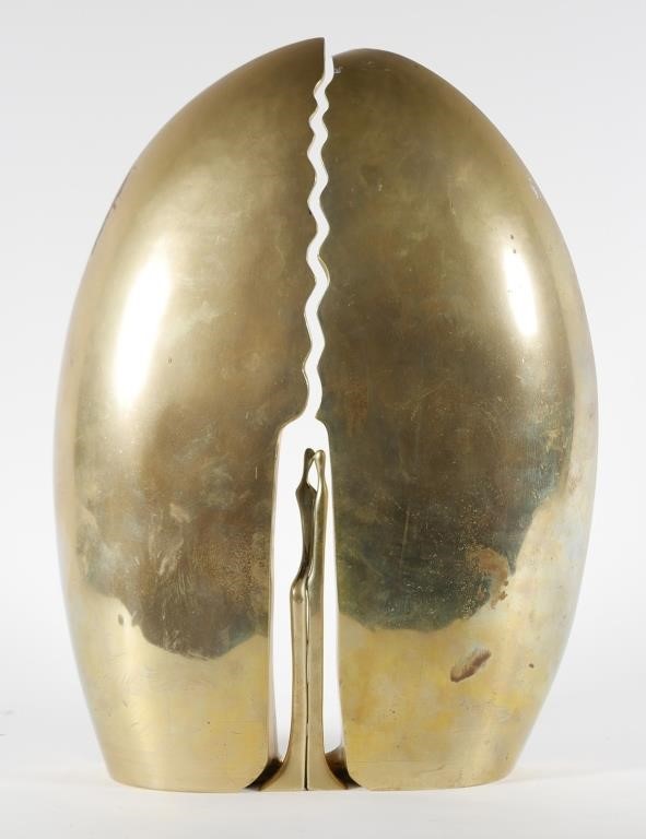 AHARON BEZALEL FIGURATIVE BRASS