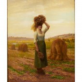 AIME PERRET, OIL ON CANVAS Aim