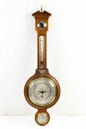 AIRGUIDE MAHOGANY BANJO BAROME