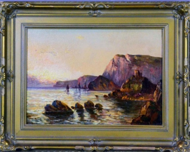 AIVAZOFSKI OIL ON BOARD19th century
