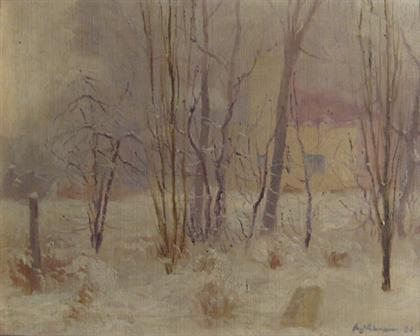 A*J* ABRAM  (american 20th century)