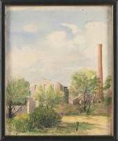 A.J. KING WATERCOLOR AND A PAI