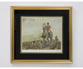 A.J. Munnings framed and matte