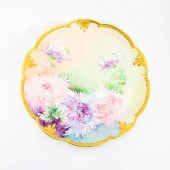 AK LIMOGES DECORATIVE PLATELar