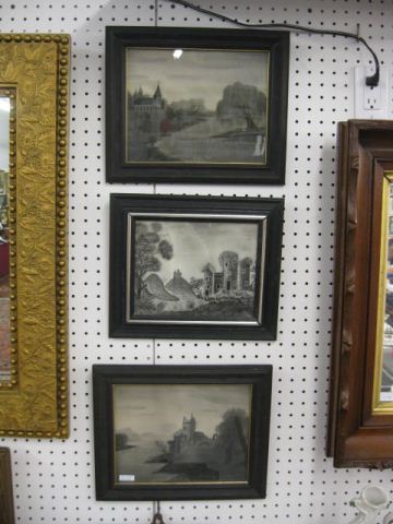 A.K. Morrison Trio of Drawings