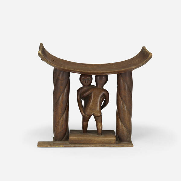 Akan artist. Stool with
