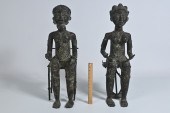 AKAN BAULE AFRICAN STATUES OF