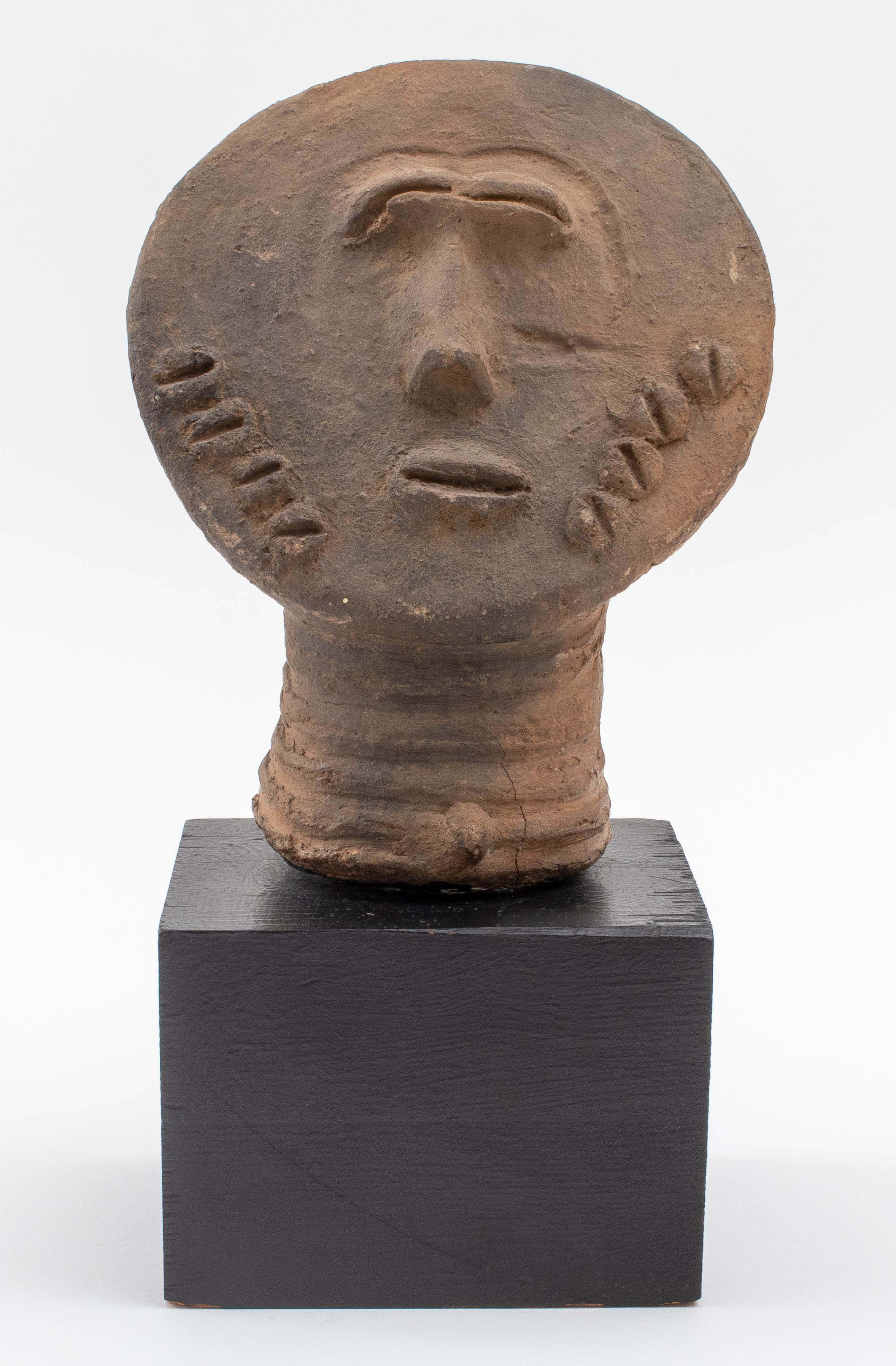 AKAN CERAMIC BUST SCULPTURE