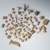 AKAN PEOPLE, (75) GOLD WEIGHTS
