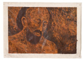 AKBAR PADAMSEE UNTITLED OIL ON