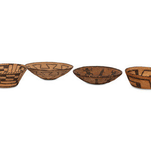 Akimel O'odham Baskets early 20th
