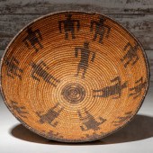 Akimel O'odham Figural Basket