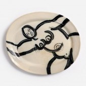 AKIO TAKAMORI STONEWARE PLATTE