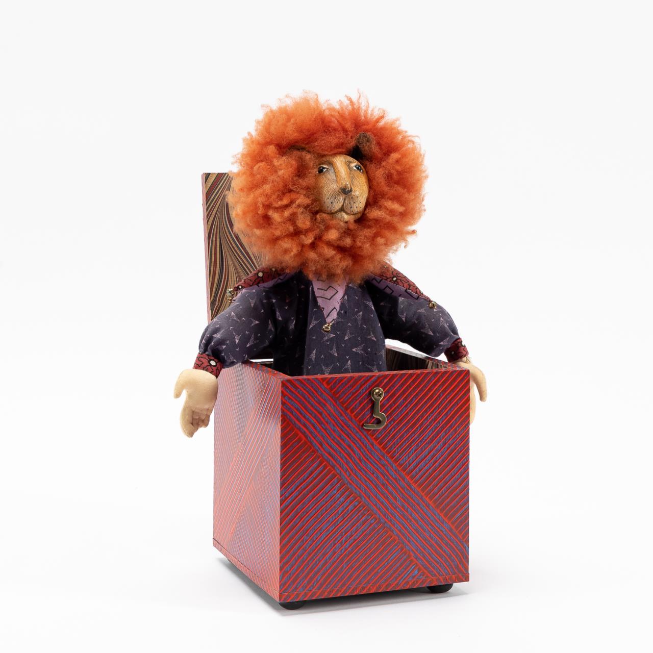 AKIRA BLOUNT, FOLK ART LION JACK IN