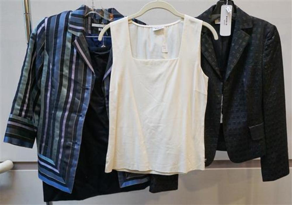 AKRIS PUNTO BLACK BLAZER WITH