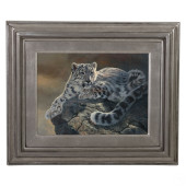 AL AGNEW B.1952 SNOW LEOPARD W