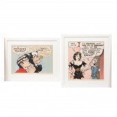 AL CAPP, POP ART SERIGRAPHS, F