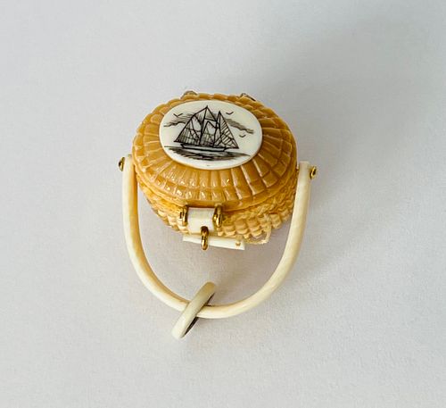 AL DOUCETTE MINIATURE CARVED