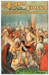 AL. G. BARNES. POCAHONTAS AT T
