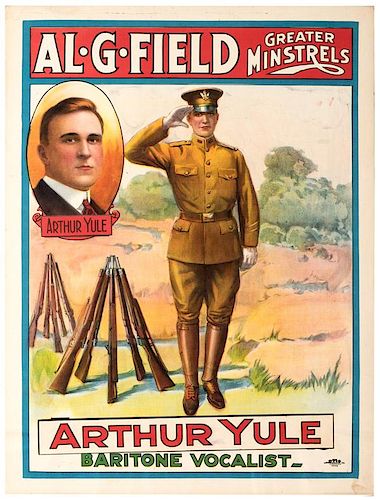 AL G. FIELDS GREATER MINSTRELS.