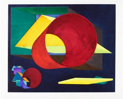 AL HELD  (american 1928-2005) 
