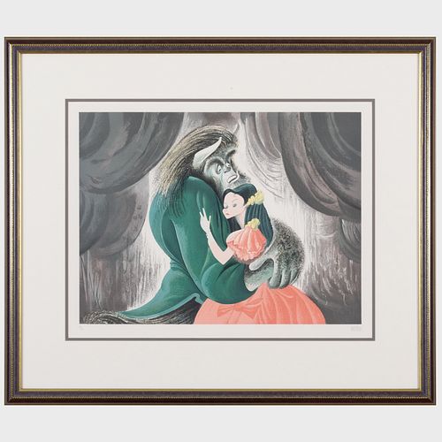 AL HIRSCHFELD (1903-2003): BEAUTY