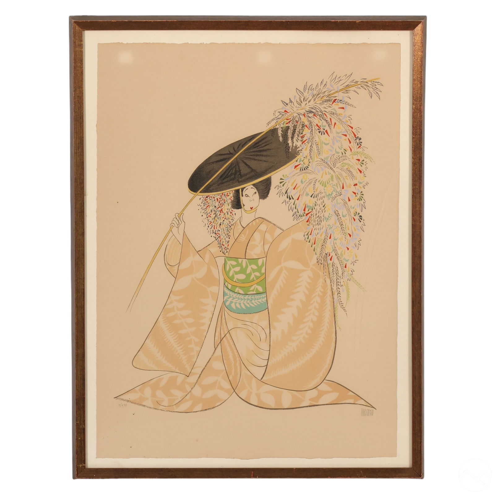 AL HIRSCHFELD 1903-2003 KABUKI FUJI