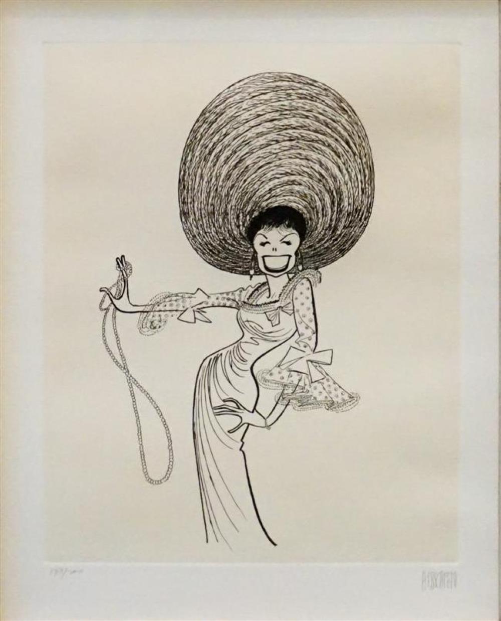 AL HIRSCHFELD (AMERICAN 1902-2003),