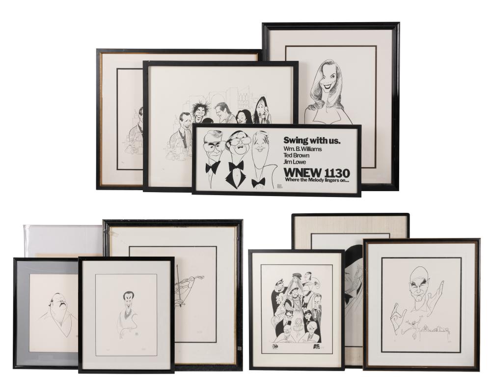AL HIRSCHFELD (AMERICAN 1903 -