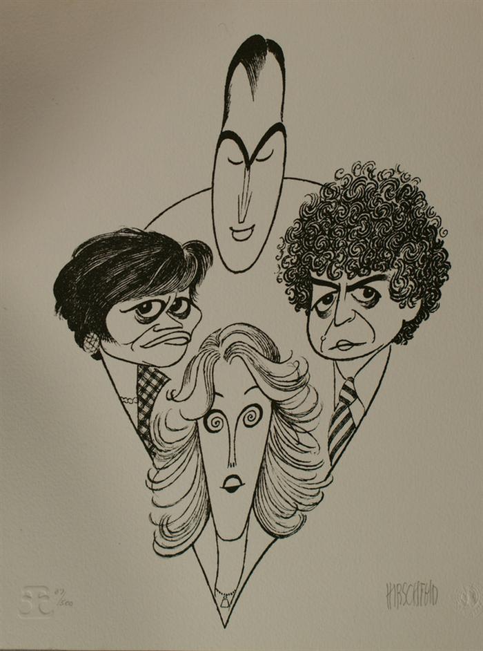 Al Hirschfeld, American, 1903 -