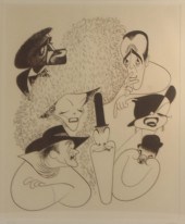 AL HIRSCHFELD (AMERICAN, 1903-
