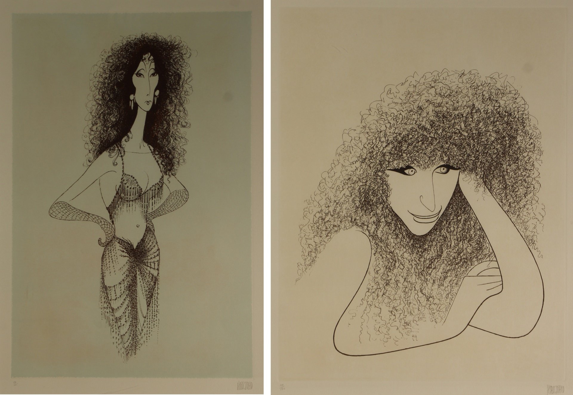 AL HIRSCHFELD (AMERICAN,