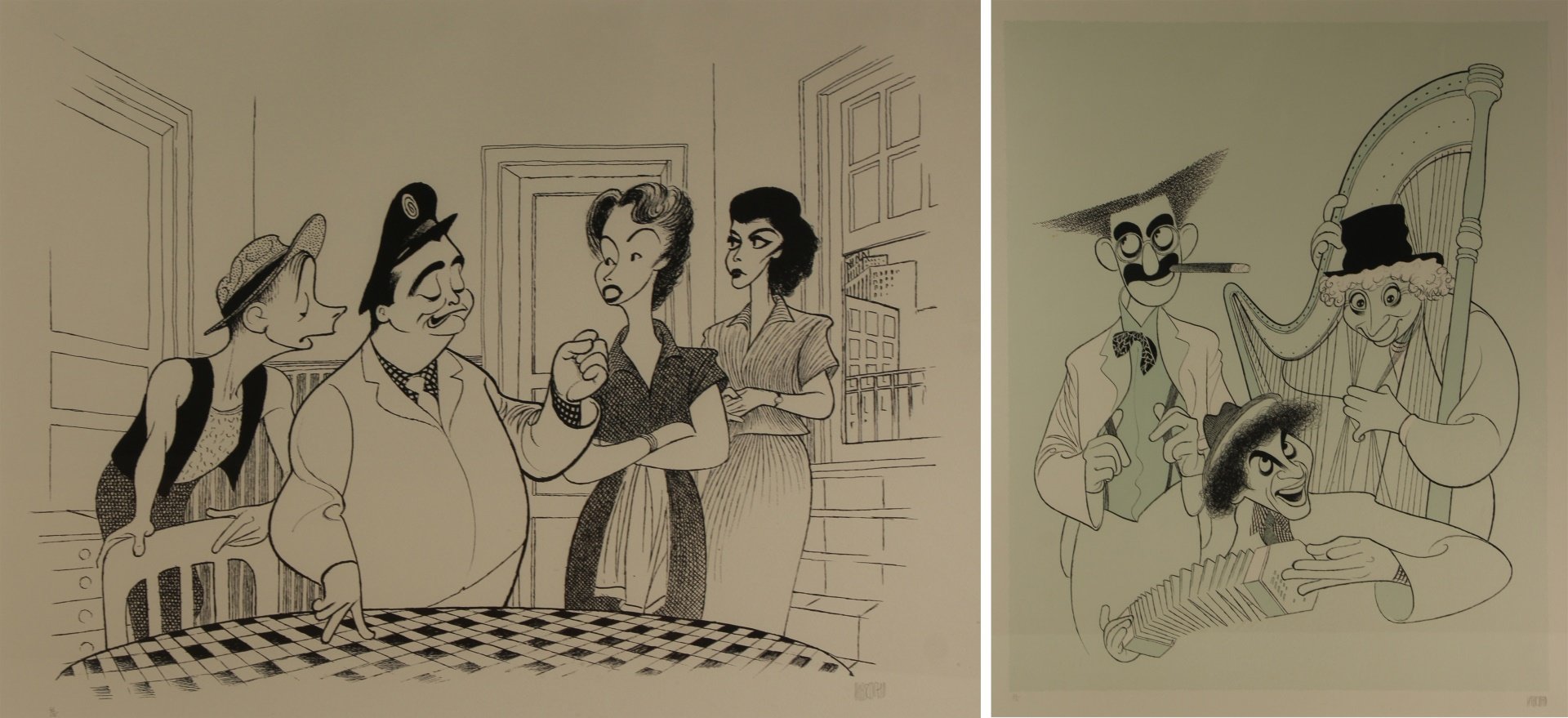 AL HIRSCHFELD (AMERICAN,