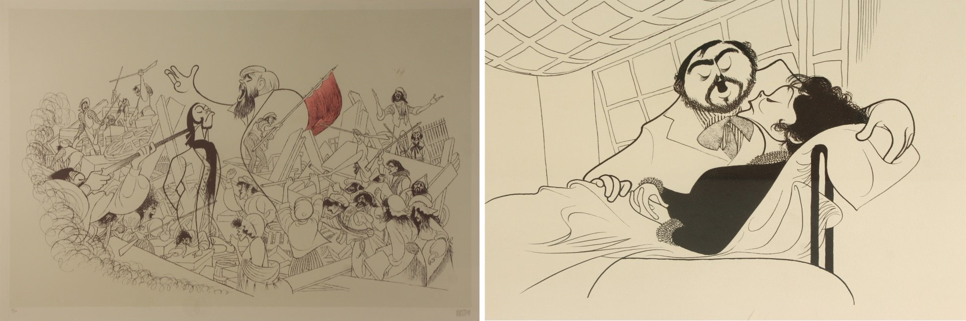 AL HIRSCHFELD (AMERICAN,