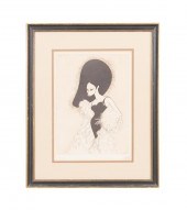 AL HIRSCHFELD, BARBRA STREISAN