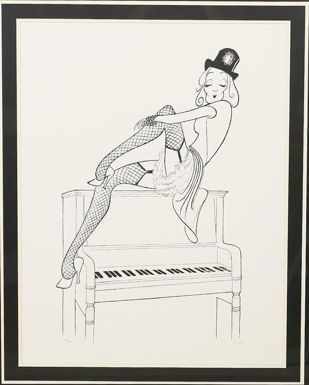 AL HIRSCHFELD LITHOGRAPH MARLENE