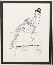 AL HIRSCHFELD LITHOGRAPH MARLE