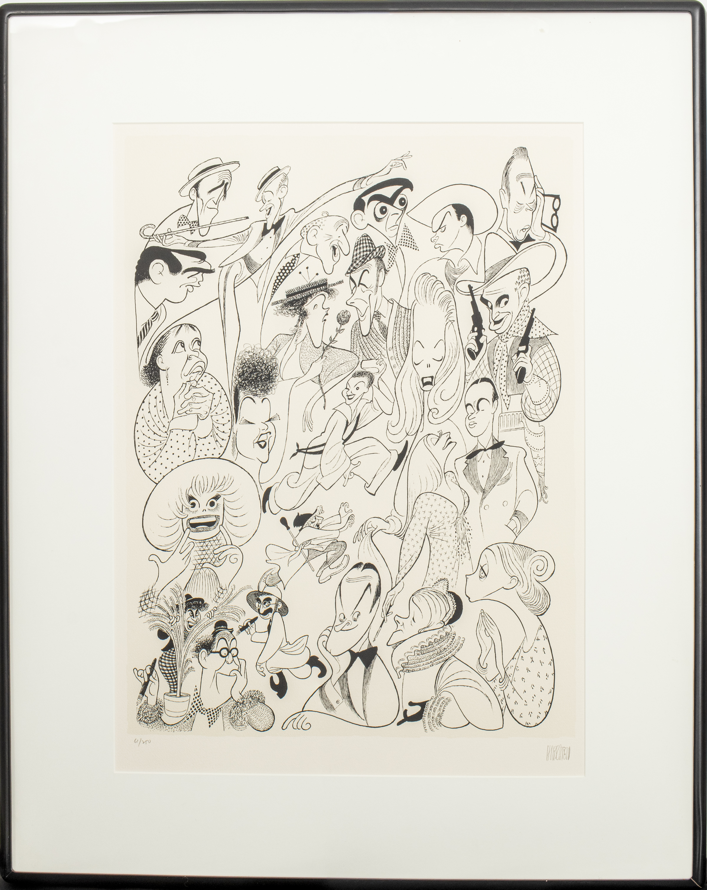 AL HIRSCHFELD "SHUBERT THEATRE"