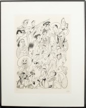 AL HIRSCHFELD "SHUBERT THEATRE