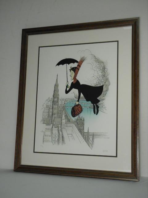 Al Hirschfeld signed artist proof