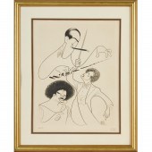 AL HIRSCHFELD, SIGNED LITHOGRA