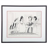 AL HIRSCHFELD. "THE HONEYMOONE