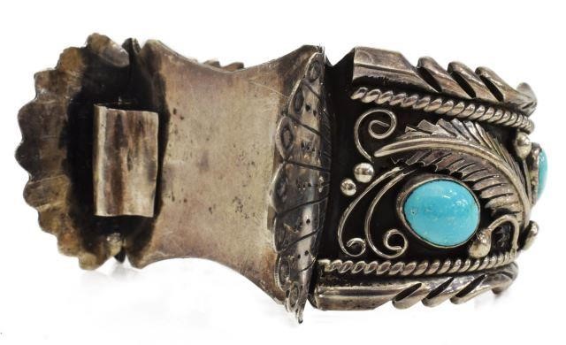 AL JOE NAVAJO SILVER & TURQUOISE