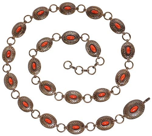 AL JOE NAVAJO STERLING SILVER &AMP;