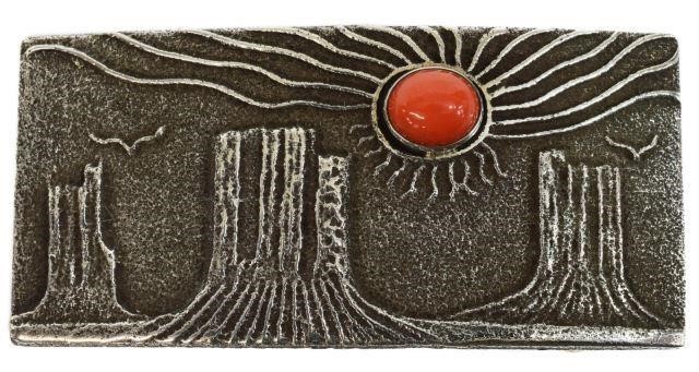 AL NEZ (B.1959) NAVAJO TUFA CAST