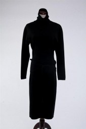 ALA?A BLACK LONG SLEEVE TURTLE