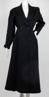 ALA?A DESIGNER LONG WOOL COAT