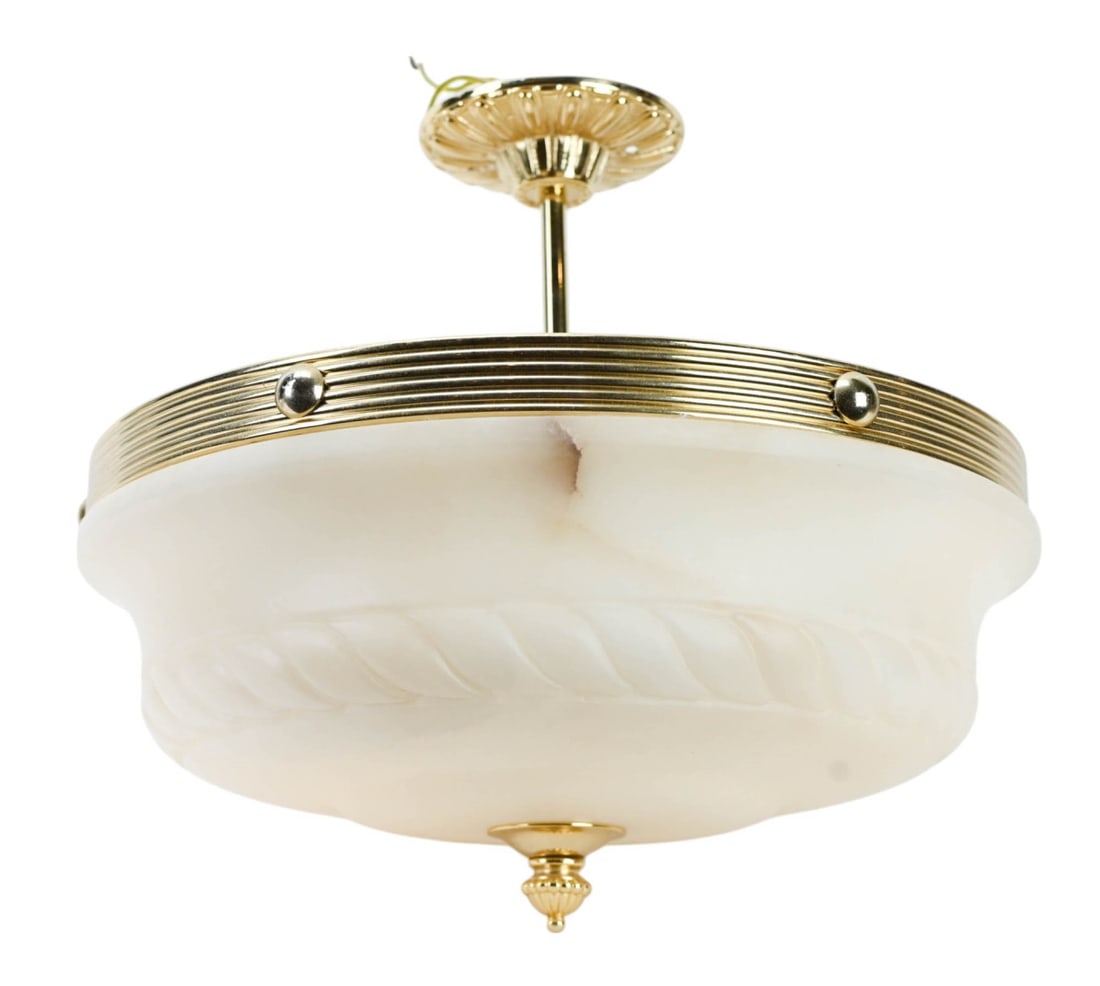 ALABASTER CEILING LIGHT